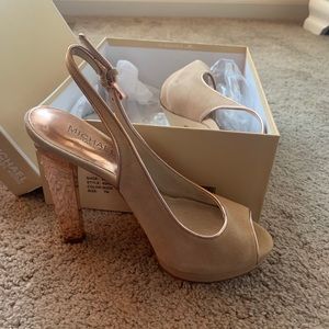 Michael Kors Suede High Heel